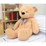 Camel Brown 3.5 Feet Bow Teddy Bear